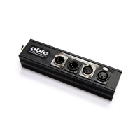 Stagebox / spliter AES/RJ45  4x XLR żeński + RJ45